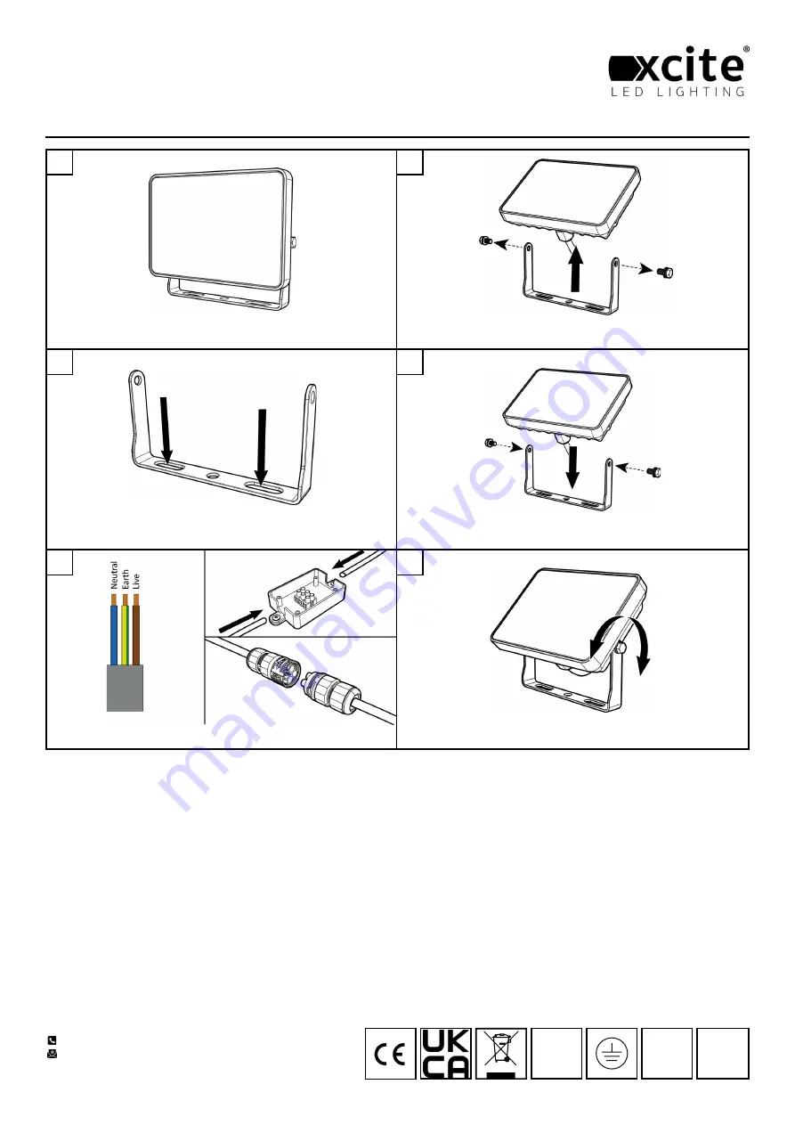 XCITE XCMF10 Installation & Operating Instructions Download Page 2