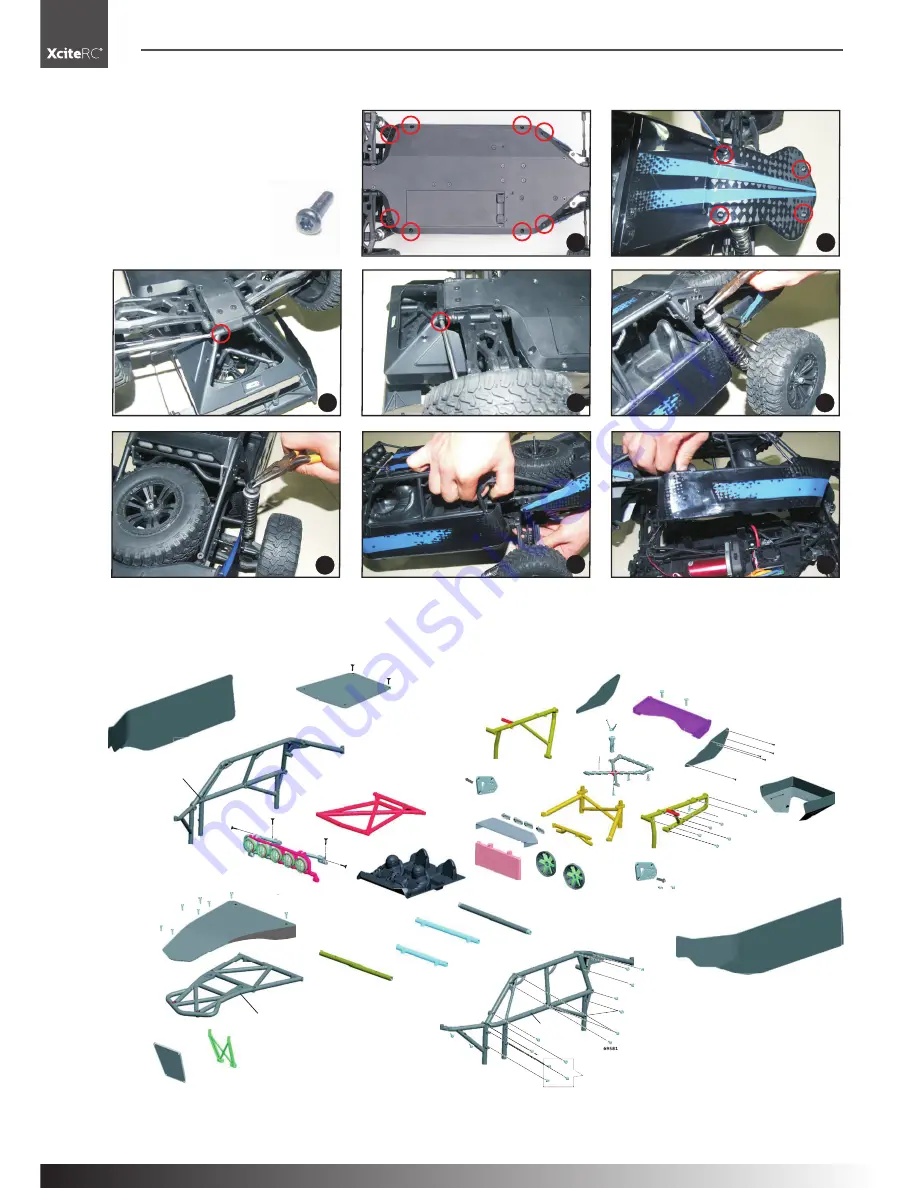 XciteRC 30201000 Sand Rail Manual Manual Download Page 48