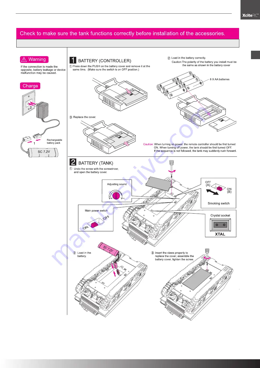 XciteRC 35513000 Manual Download Page 23