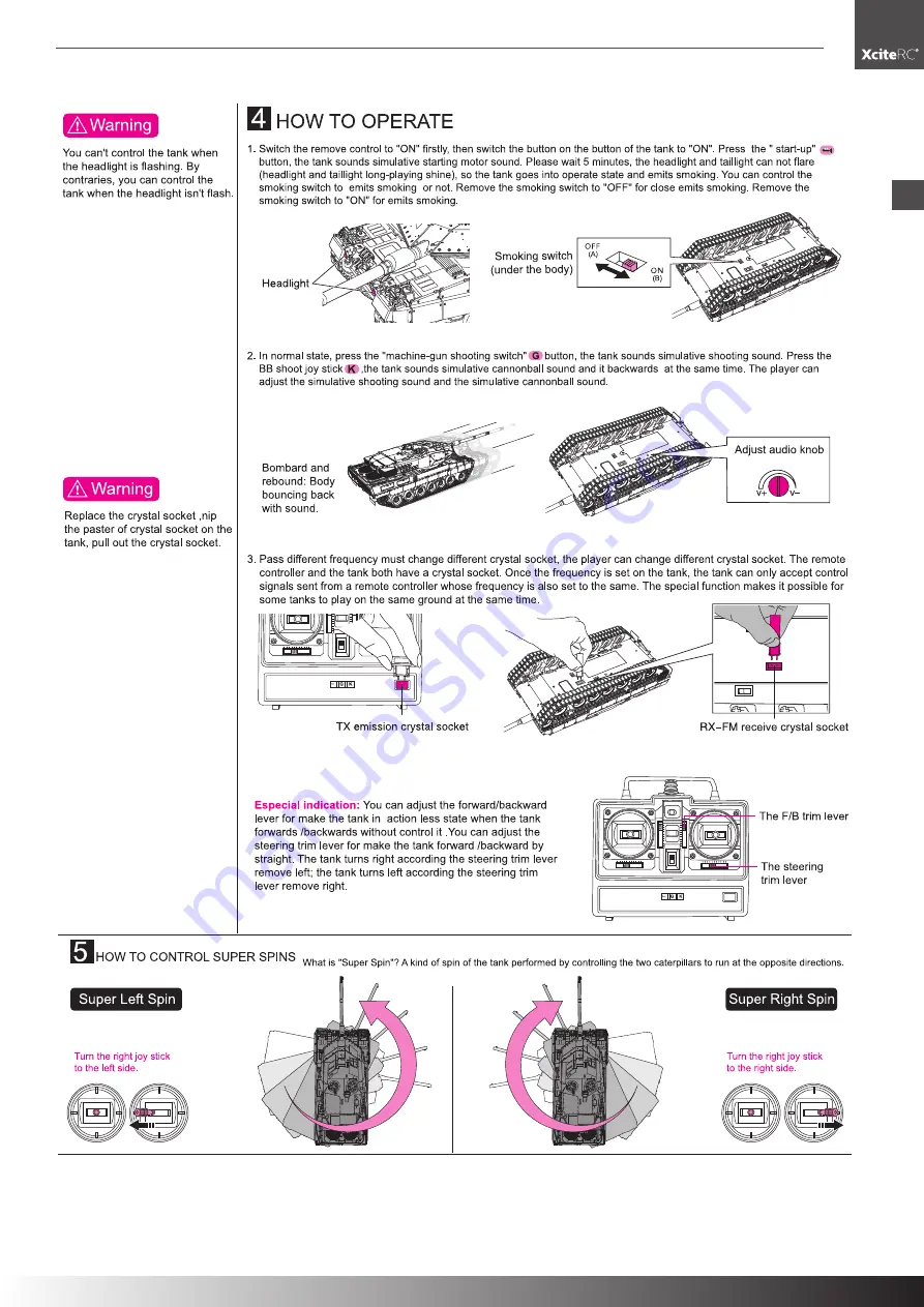 XciteRC 35513000 Manual Download Page 25