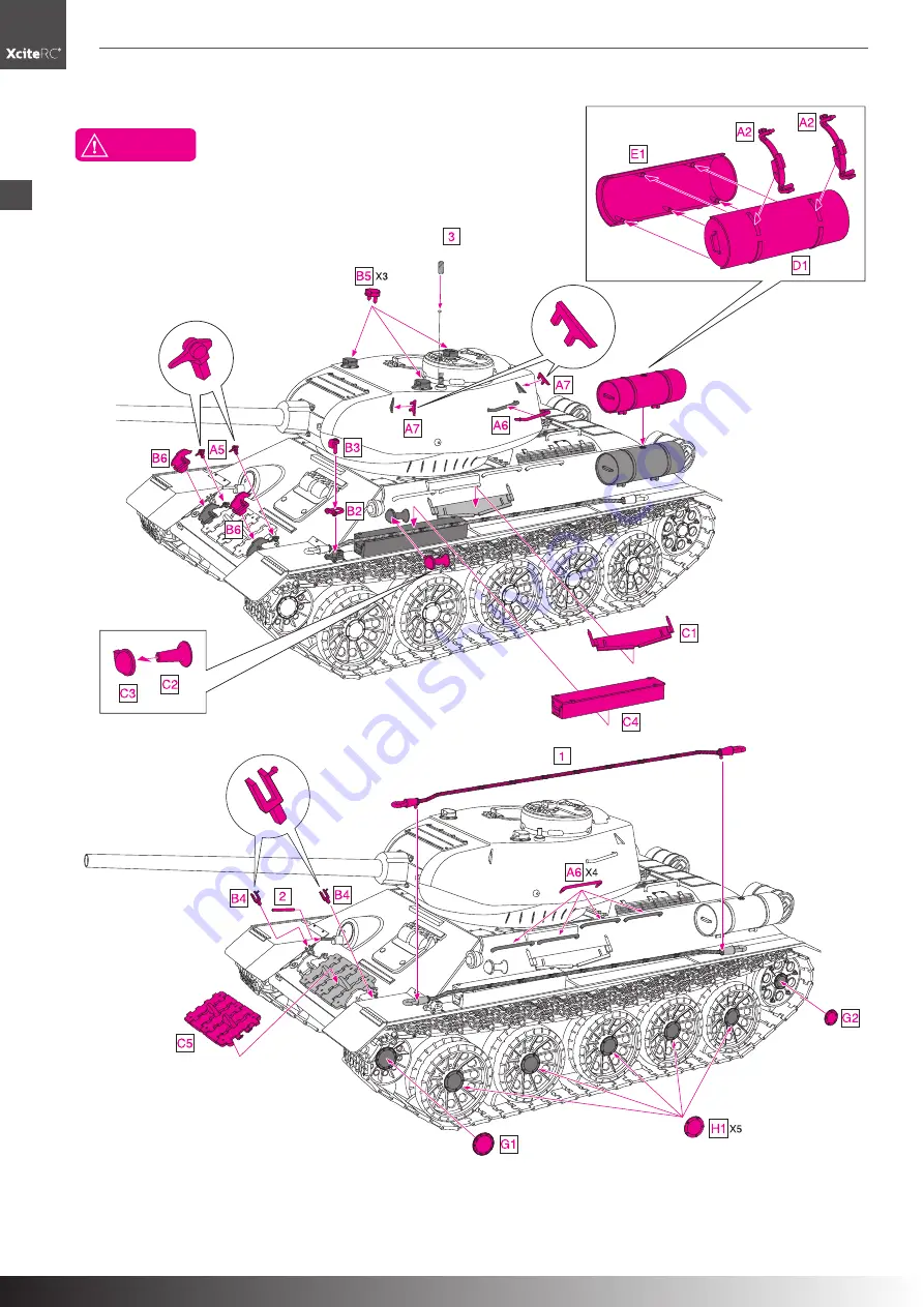 XciteRC 35519000 Manual Download Page 14