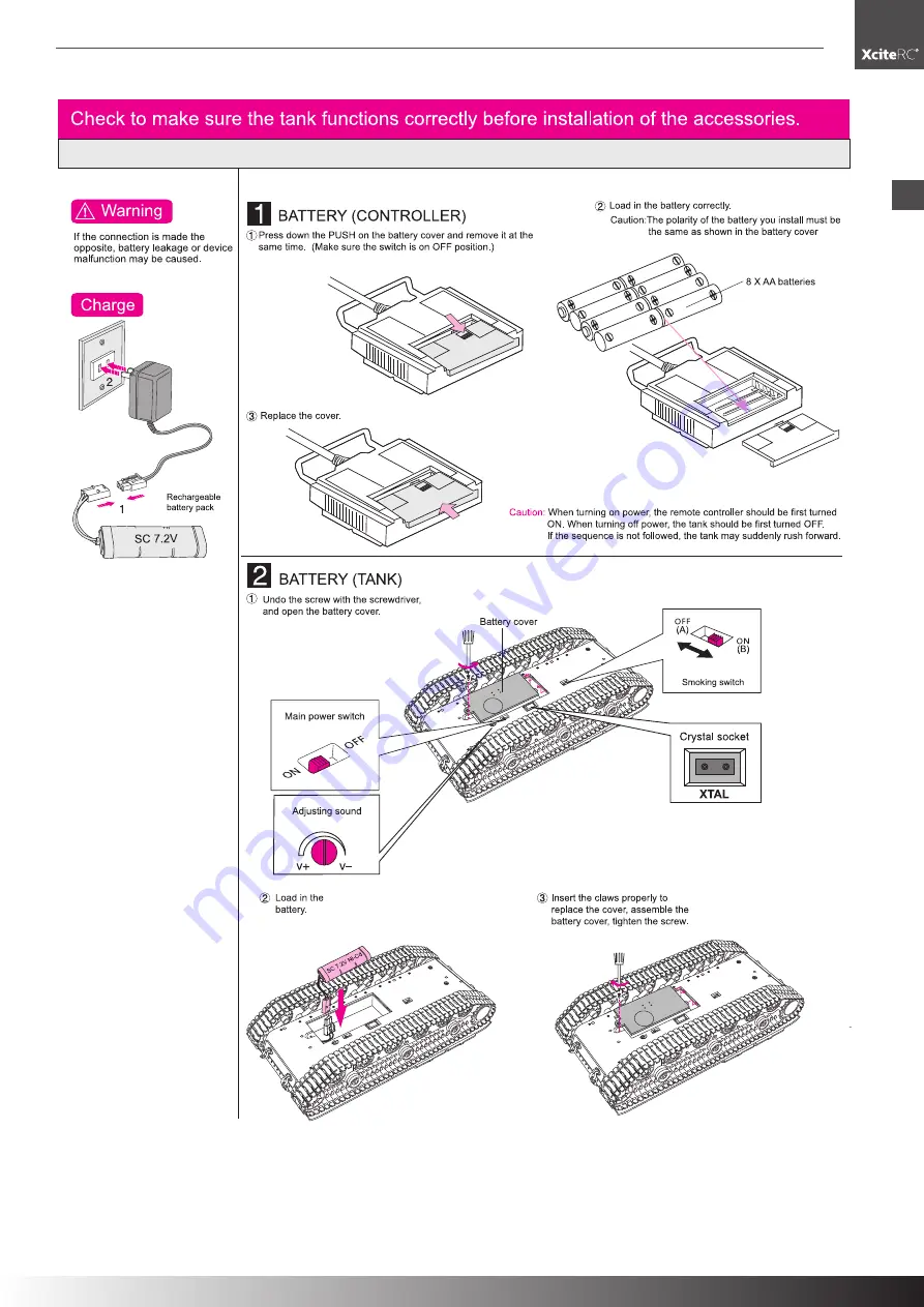 XciteRC 35522000 Manual Download Page 23