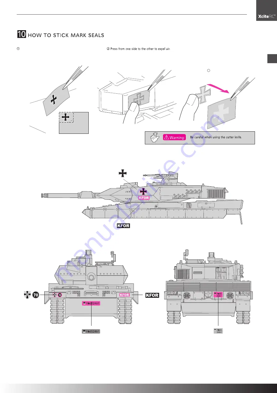 XciteRC 36001000 LEOPARD 2A5 Скачать руководство пользователя страница 27