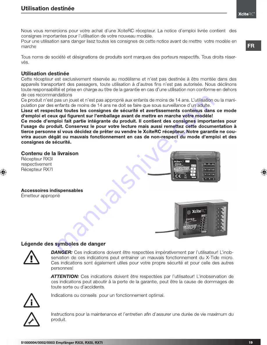 XciteRC 51000002 RX71 Скачать руководство пользователя страница 19