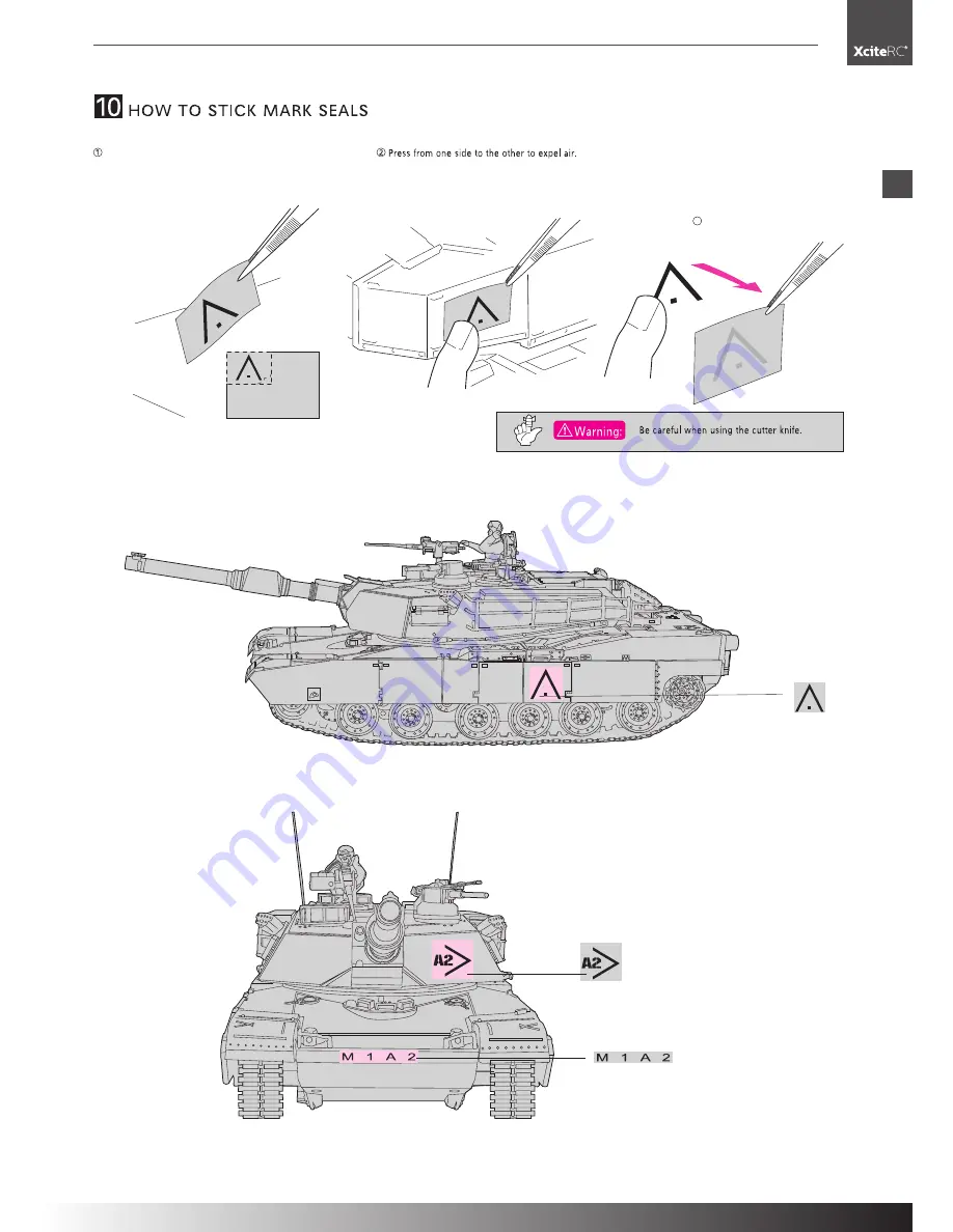 XciteRC Battle Tank M1A2 User Manual Download Page 27