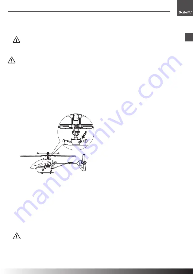 XciteRC Flybar400 Easy Скачать руководство пользователя страница 9