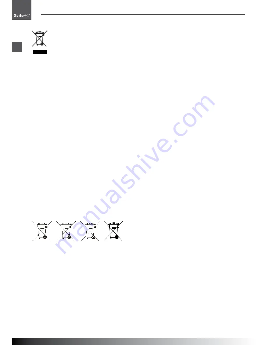 XciteRC ONE12 series User Manual Download Page 12