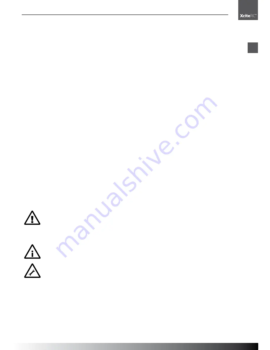 XciteRC ONE12 series User Manual Download Page 15