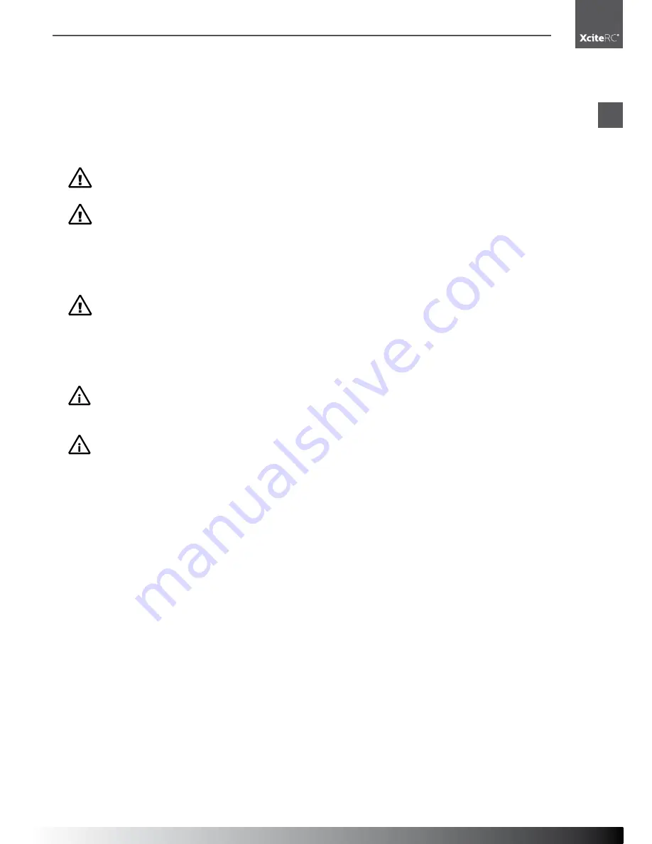 XciteRC ONE12 series User Manual Download Page 17