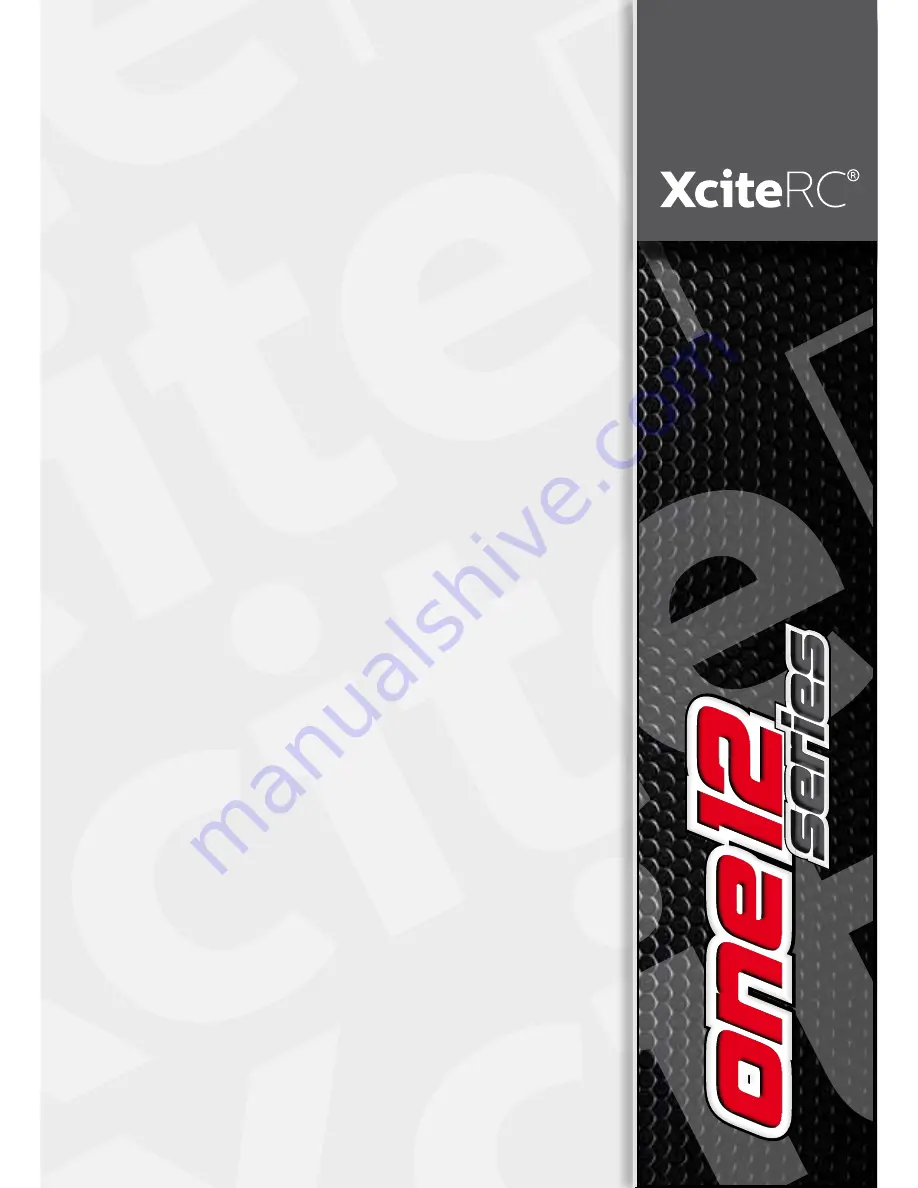 XciteRC ONE12 series User Manual Download Page 56