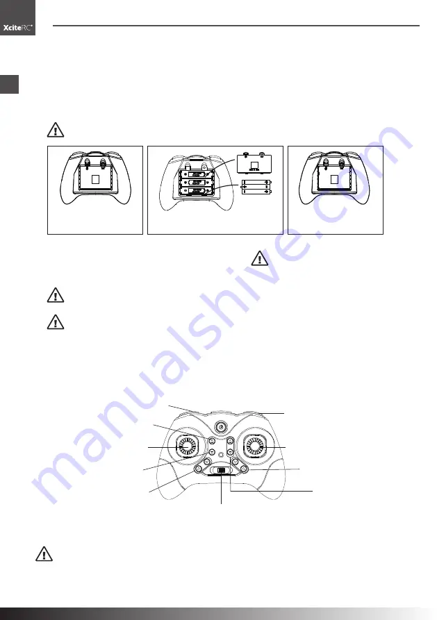 XciteRC Rocket 55 Cam 3D Manual Download Page 6