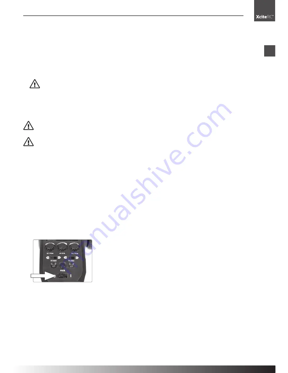 XciteRC TCPRO ONE10 30306000 User Manual Download Page 19