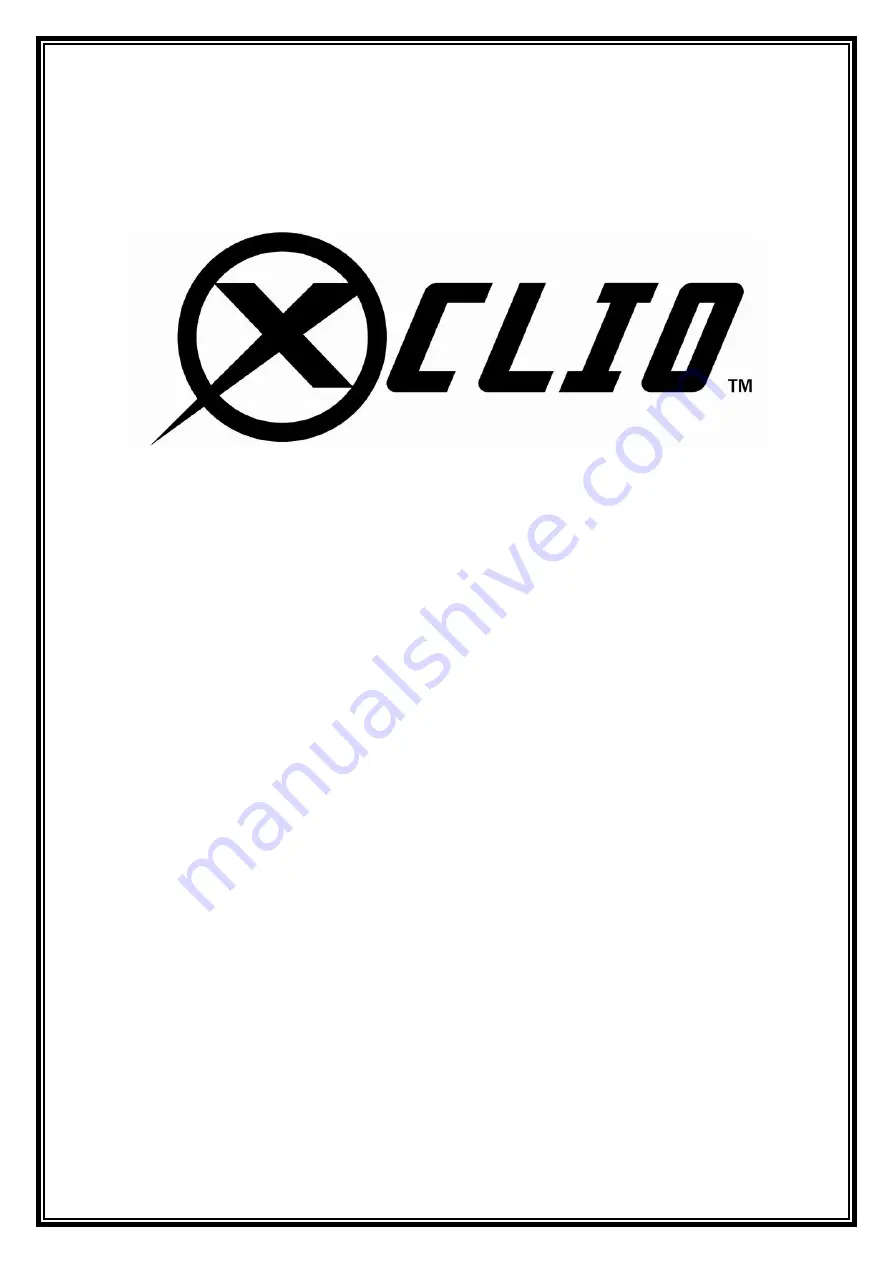 XCLIO A380PLUS User Manual Download Page 1