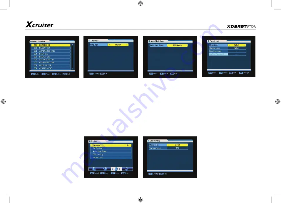 Xcruiser XDSR57FTA User Manual Download Page 13