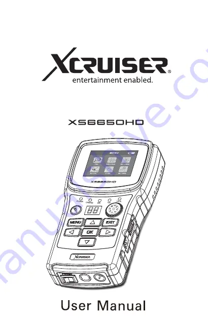 Xcruiser XS6650HD User Manual Download Page 1