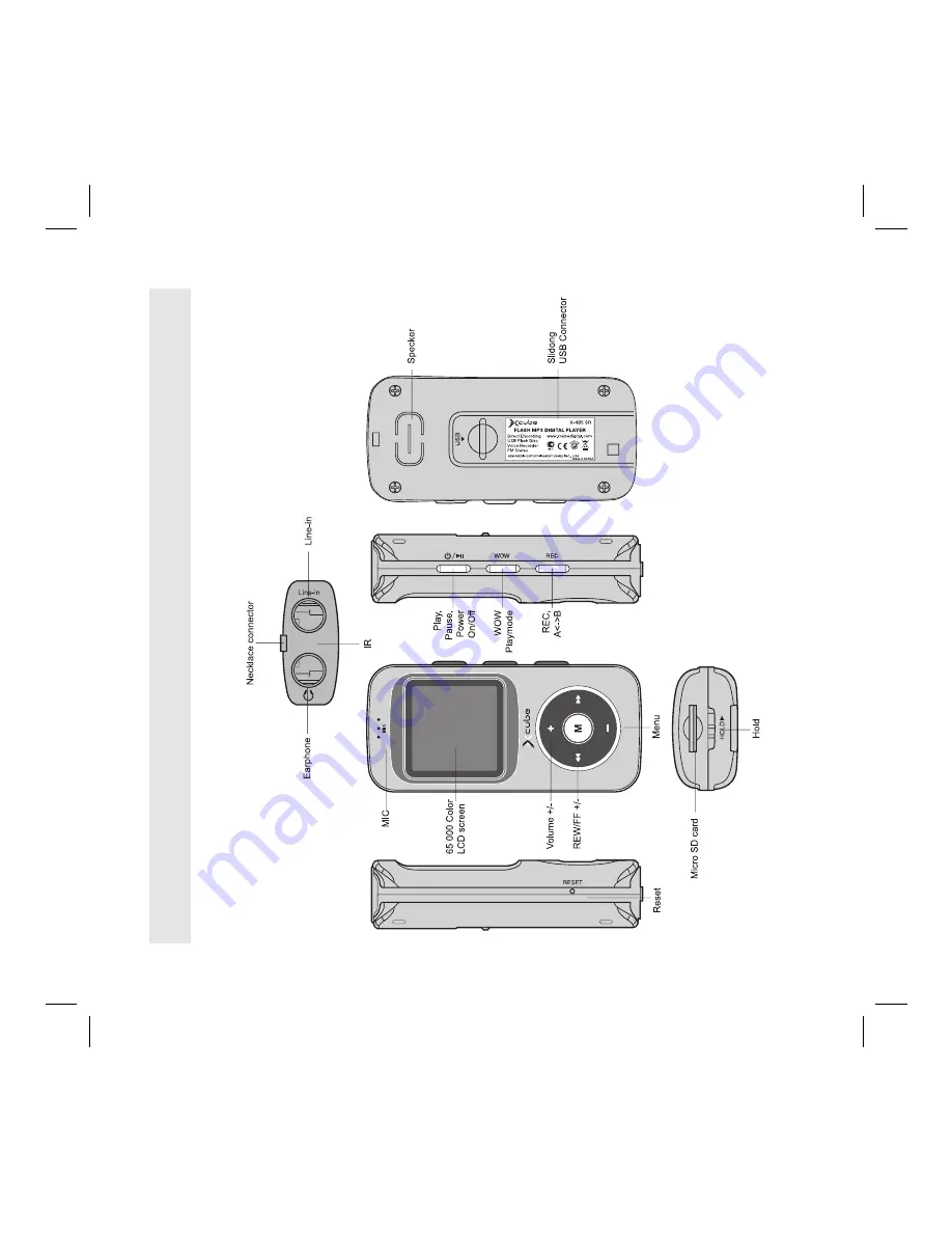 Xcube X-405 BK Instruction Manual Download Page 6