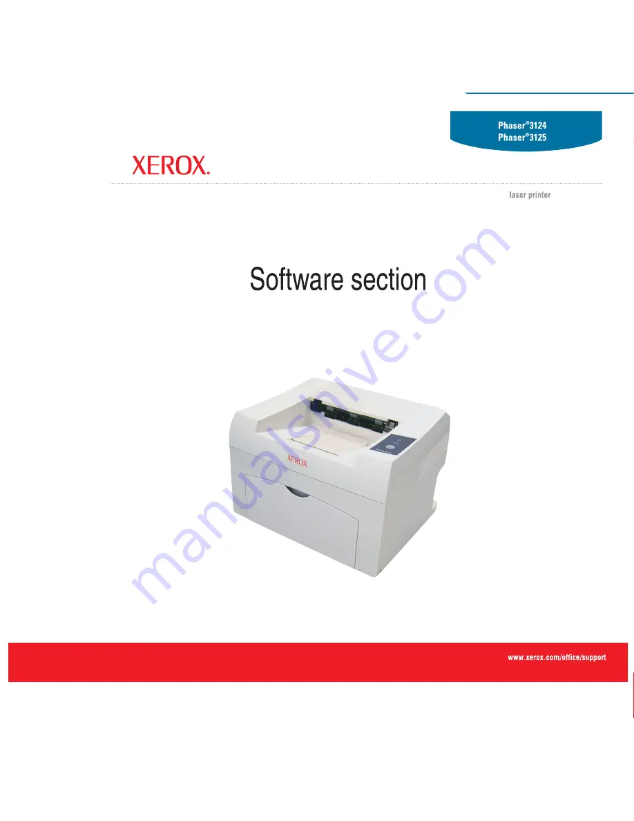 Xerox 3124 - Phaser B/W Laser Printer Скачать руководство пользователя страница 44