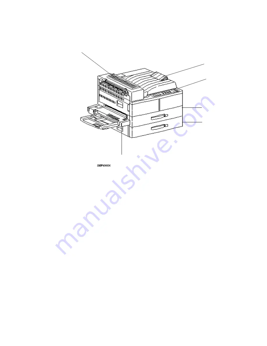 Xerox DocuPrint N24 Service Manual Download Page 23