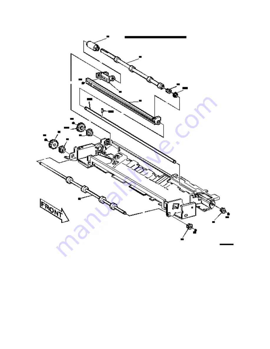 Xerox DocuPrint N24 Service Manual Download Page 95