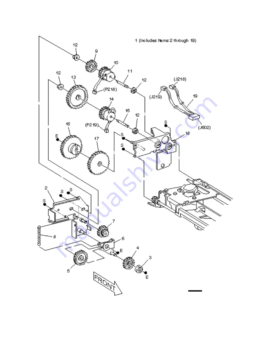 Xerox DocuPrint N24 Service Manual Download Page 99