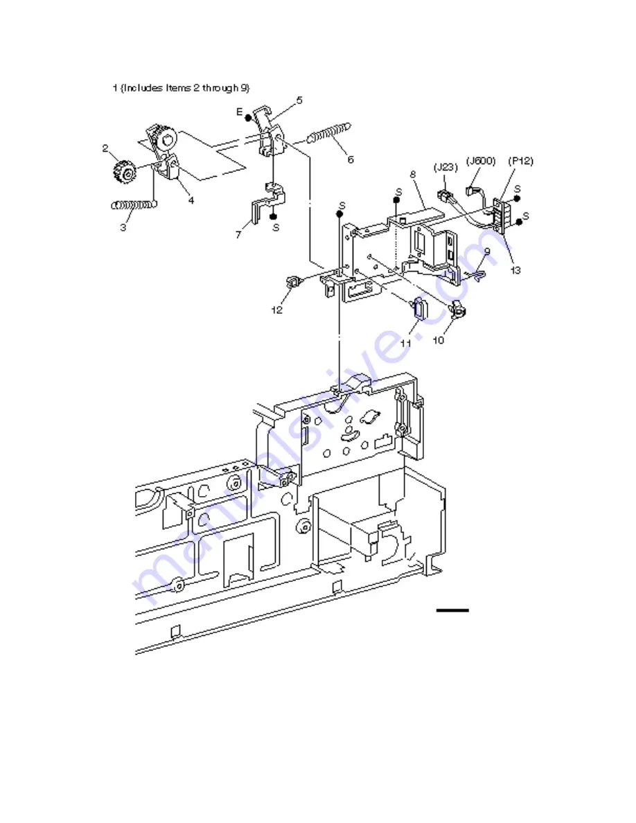 Xerox DocuPrint N24 Service Manual Download Page 103