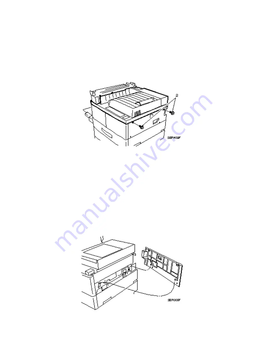 Xerox DocuPrint N24 Service Manual Download Page 125