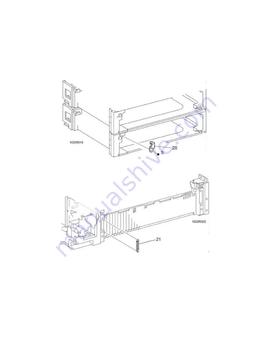 Xerox DocuPrint N24 Service Manual Download Page 144