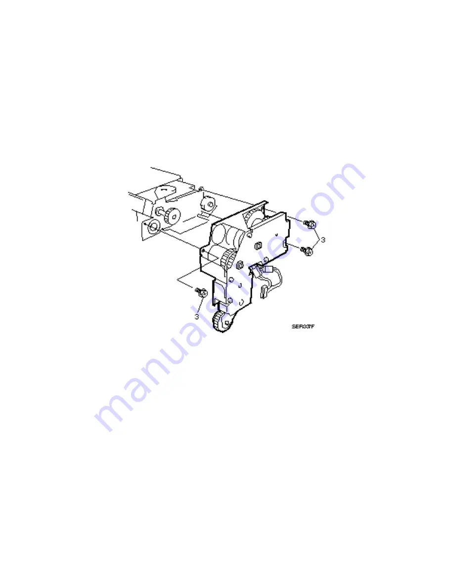 Xerox DocuPrint N24 Service Manual Download Page 187