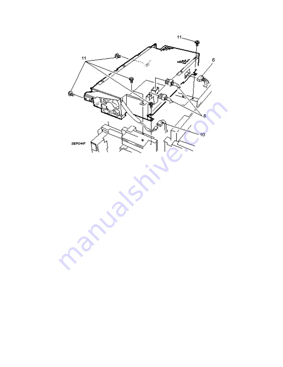 Xerox DocuPrint N24 Service Manual Download Page 198