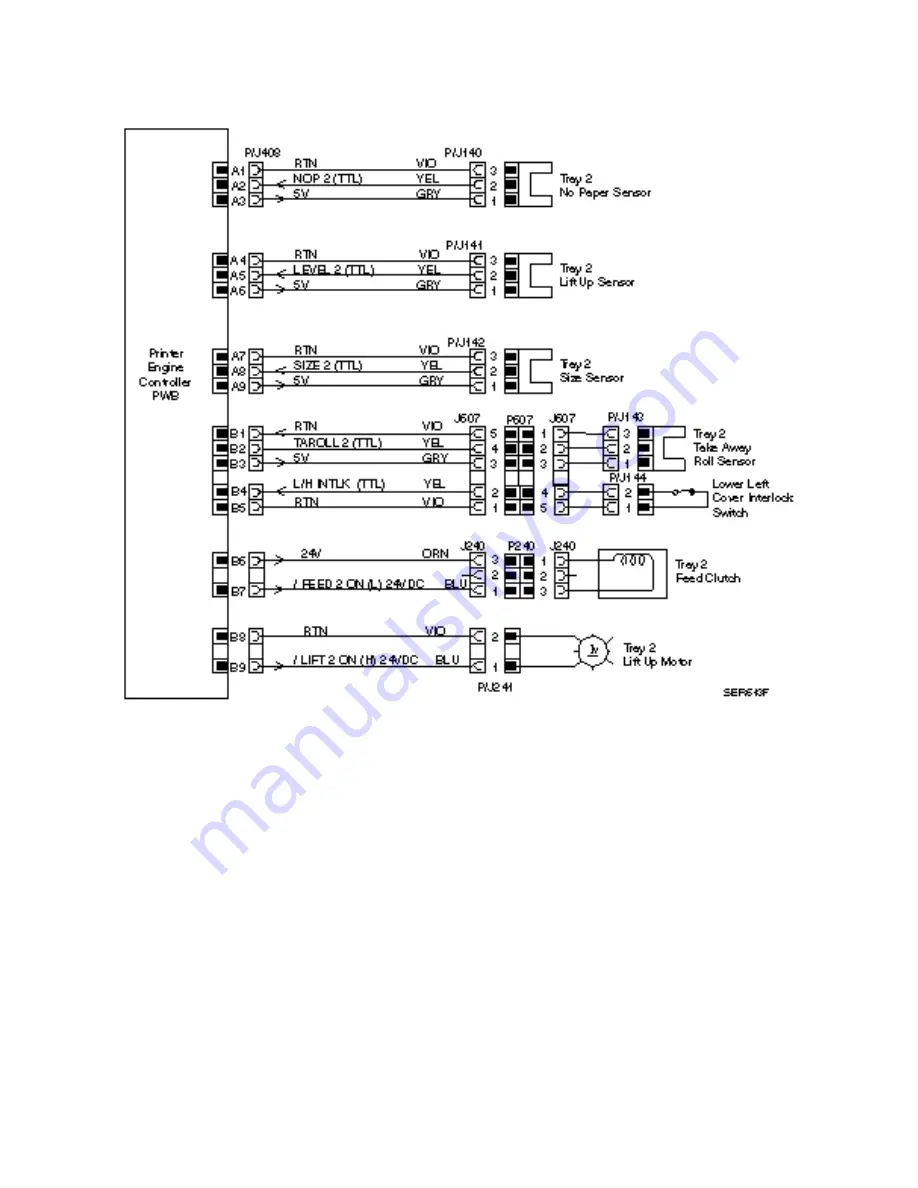 Xerox DocuPrint N24 Service Manual Download Page 350