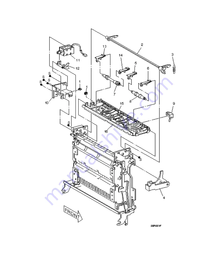 Xerox DocuPrint N24 Service Manual Download Page 459