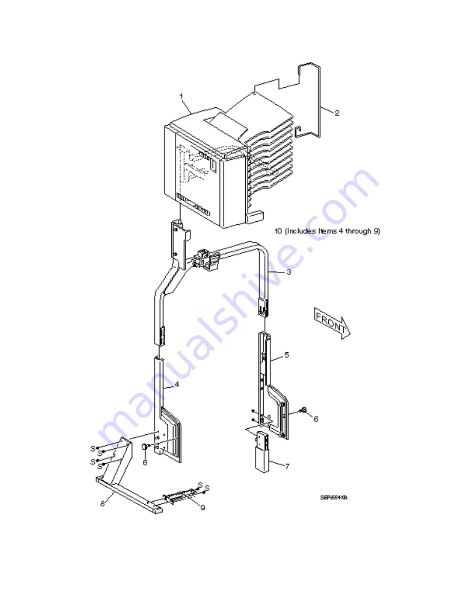 Xerox DocuPrint N24 Service Manual Download Page 505