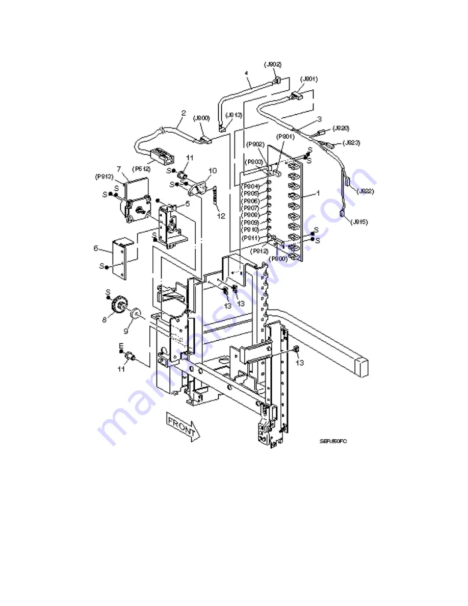 Xerox DocuPrint N24 Service Manual Download Page 517