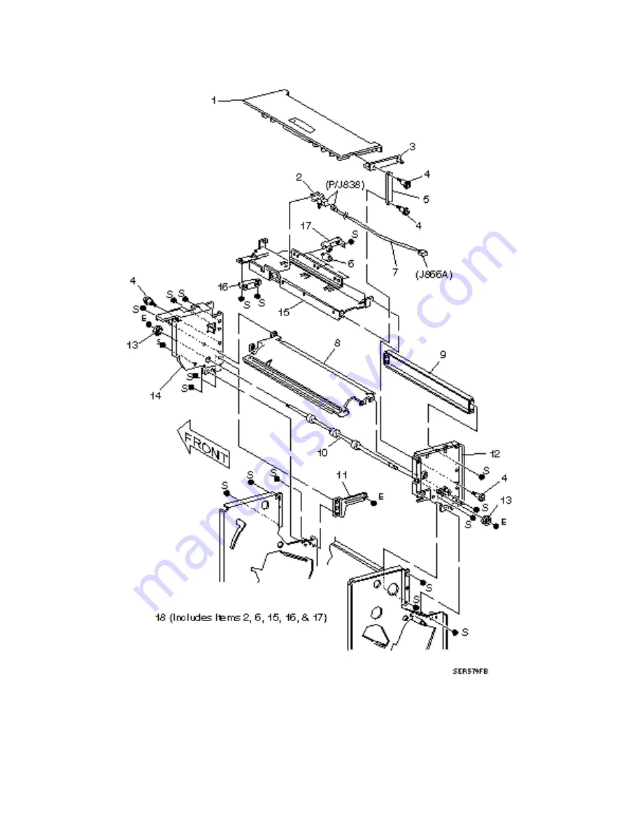 Xerox DocuPrint N24 Service Manual Download Page 731