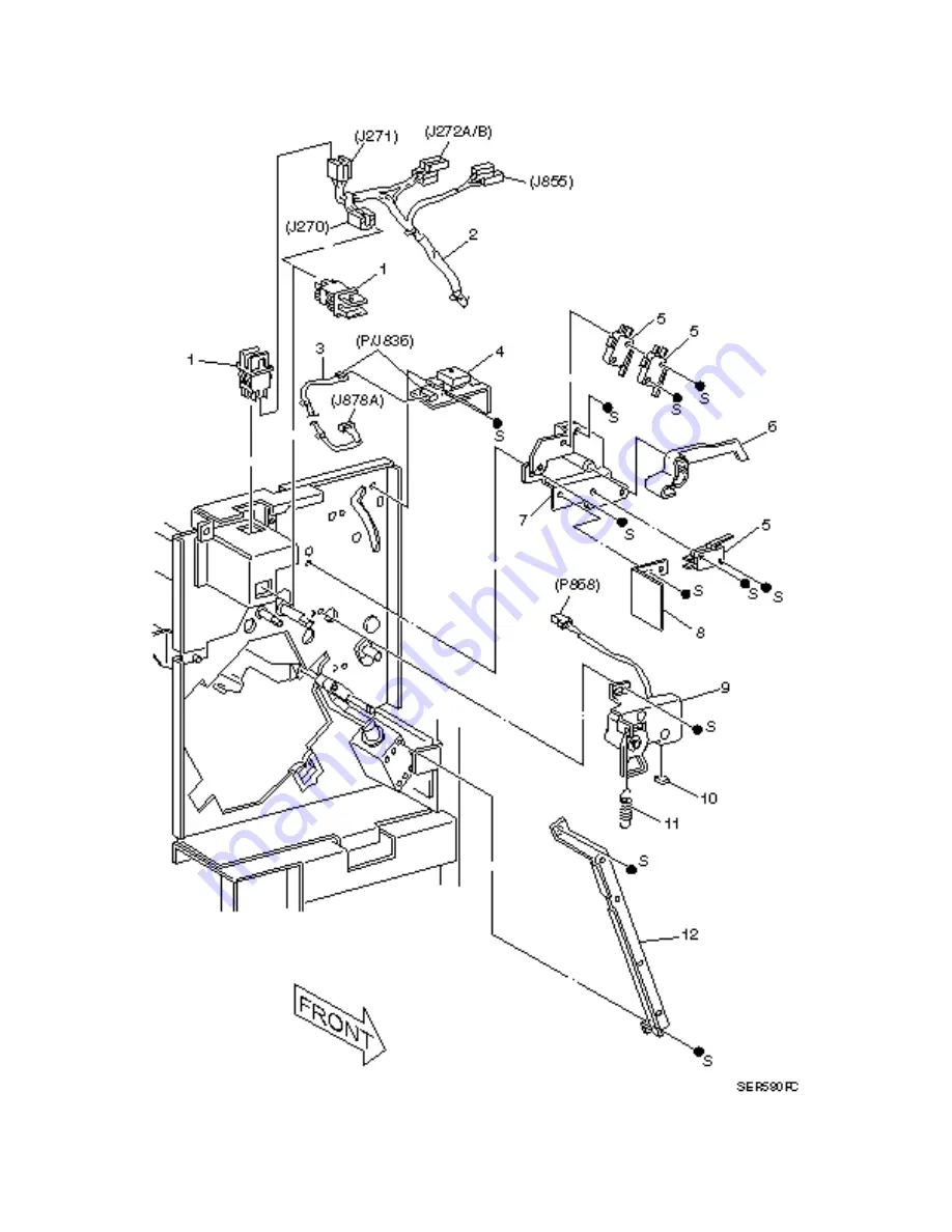 Xerox DocuPrint N24 Service Manual Download Page 733