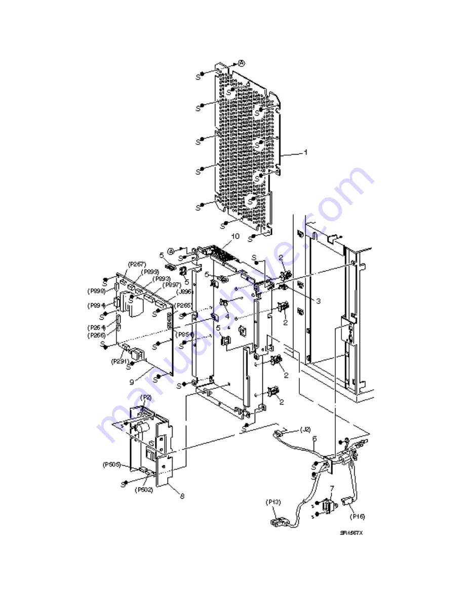 Xerox DocuPrint N24 Service Manual Download Page 741