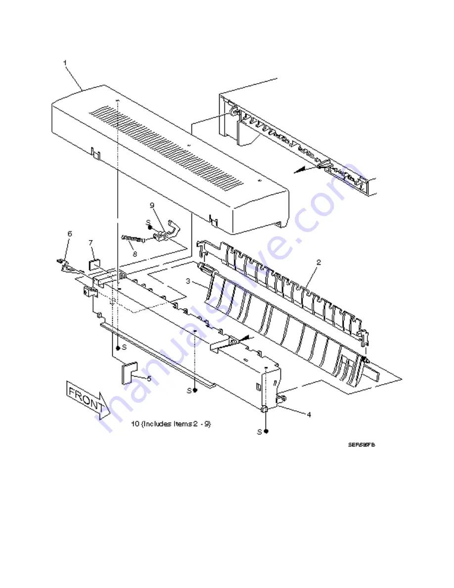 Xerox DocuPrint N24 Service Manual Download Page 745