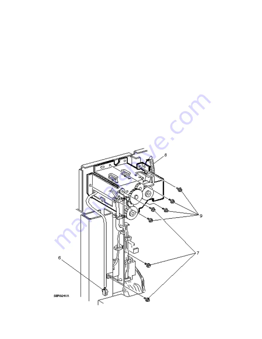 Xerox DocuPrint N24 Service Manual Download Page 844