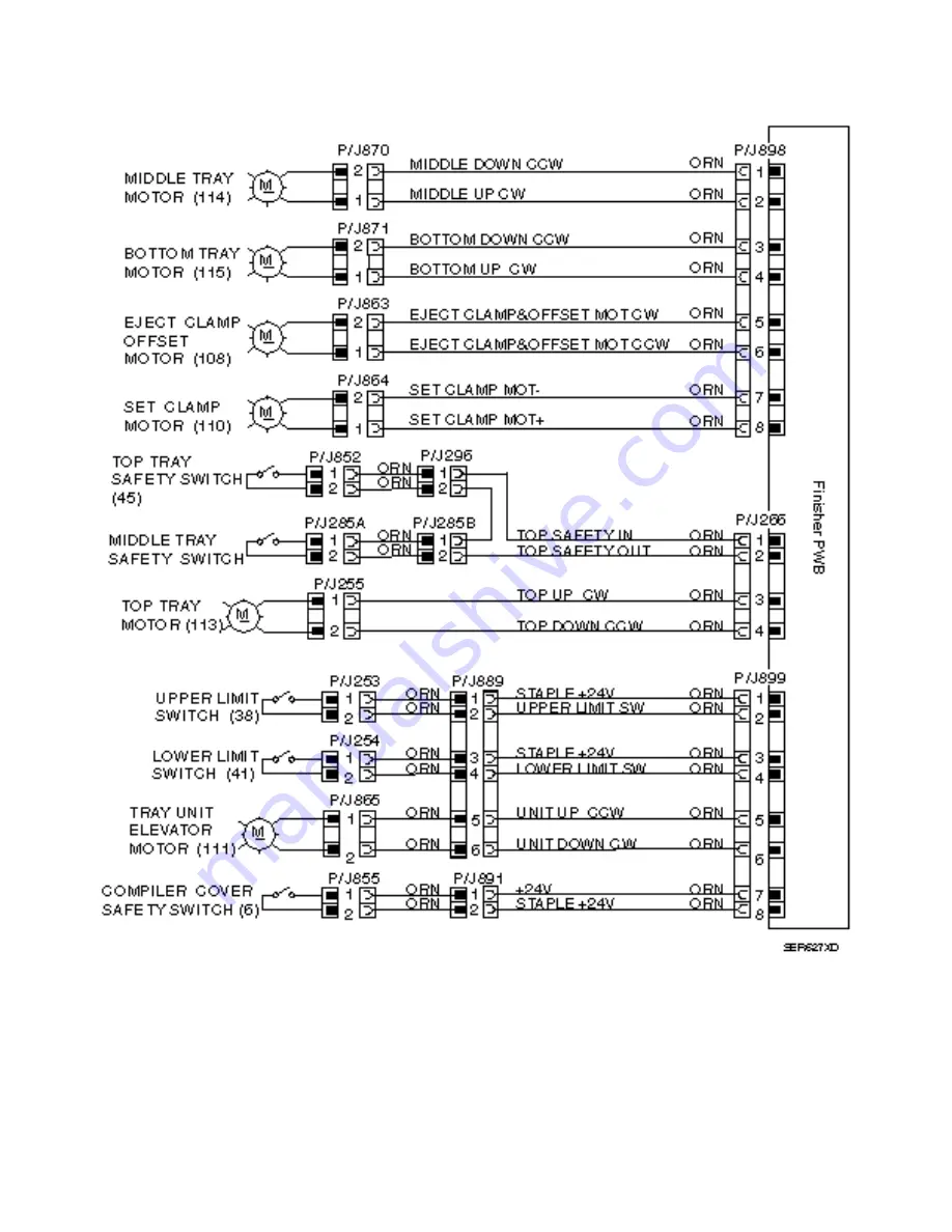 Xerox DocuPrint N24 Service Manual Download Page 916