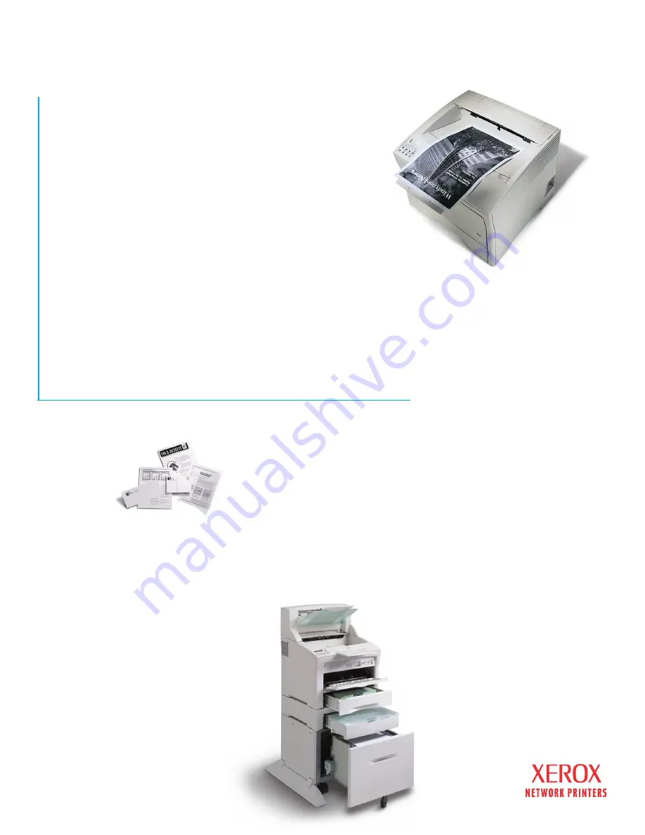 Xerox DocuPrint N2825 Brochure Download Page 1