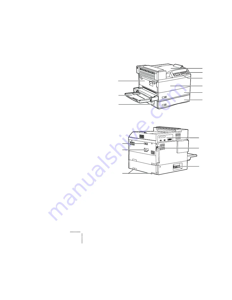 Xerox DocuPrint N4525 Service Quick Reference Manual Download Page 25