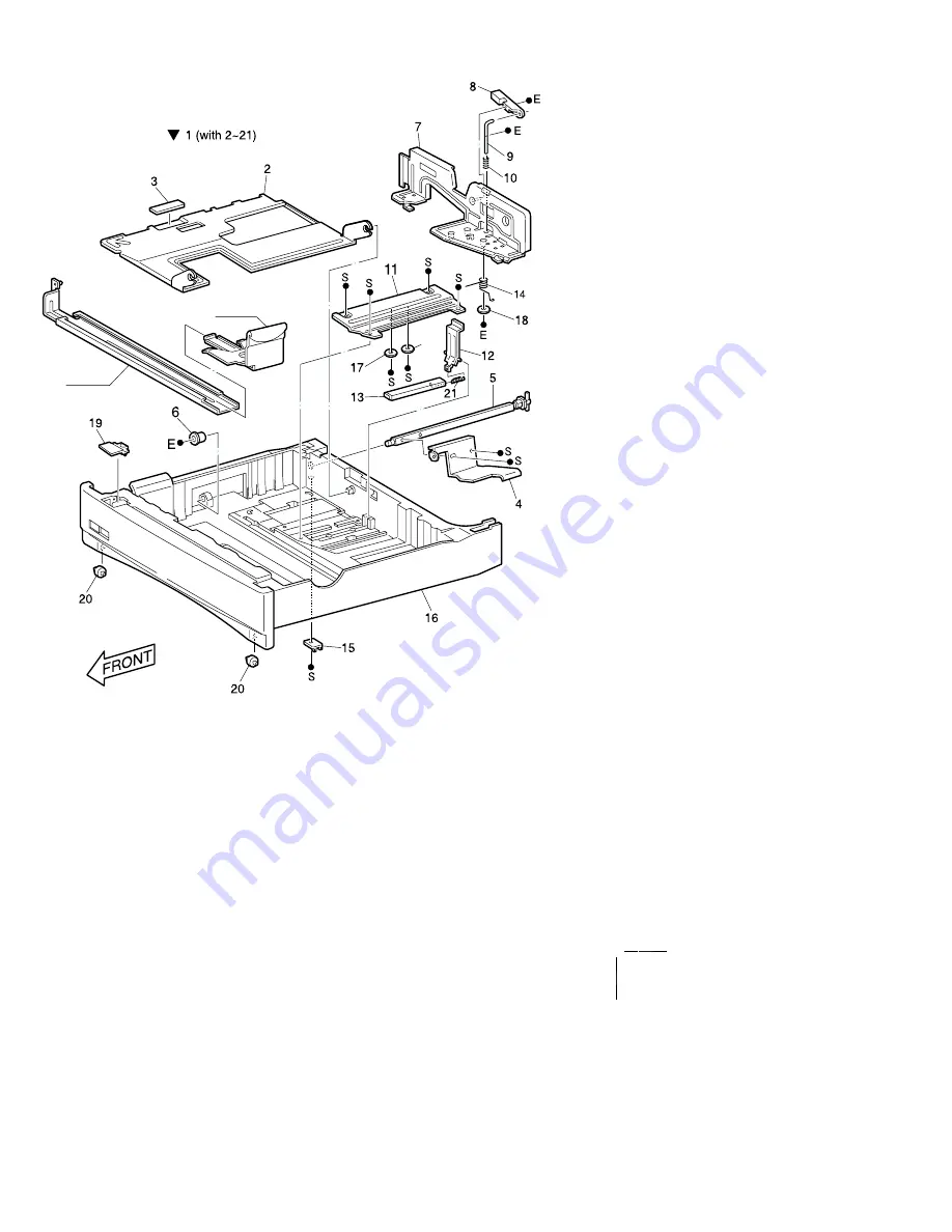 Xerox DocuPrint N4525 Service Quick Reference Manual Download Page 298