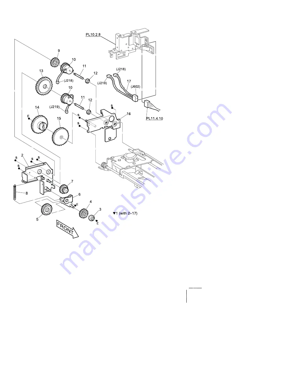 Xerox DocuPrint N4525 Service Quick Reference Manual Download Page 346