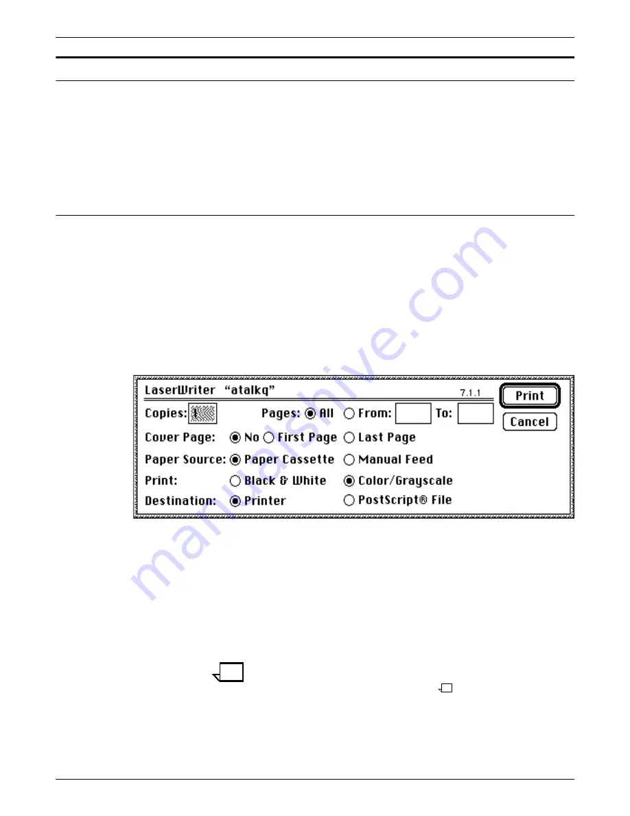 Xerox DocuPrint Network Printer Series Guide Скачать руководство пользователя страница 78