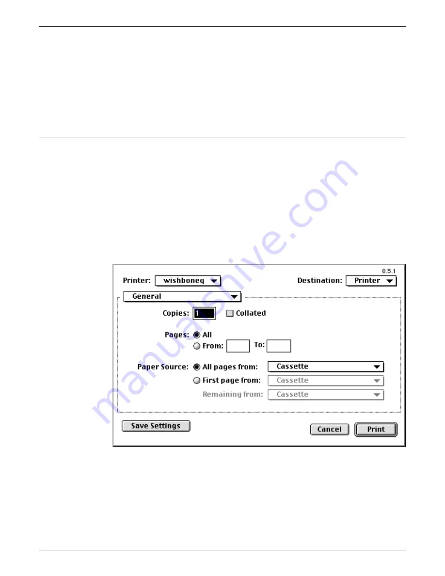 Xerox DocuPrint Network Printer Series Guide Скачать руководство пользователя страница 79