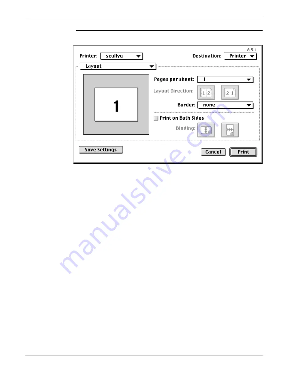 Xerox DocuPrint Network Printer Series Guide Скачать руководство пользователя страница 85