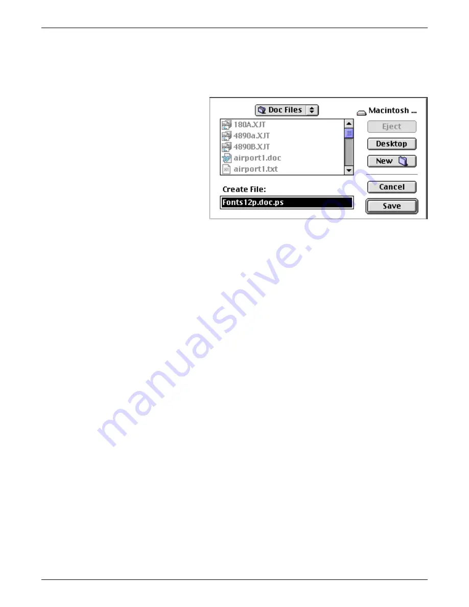 Xerox DocuPrint Network Printer Series Guide Client Manual Download Page 91