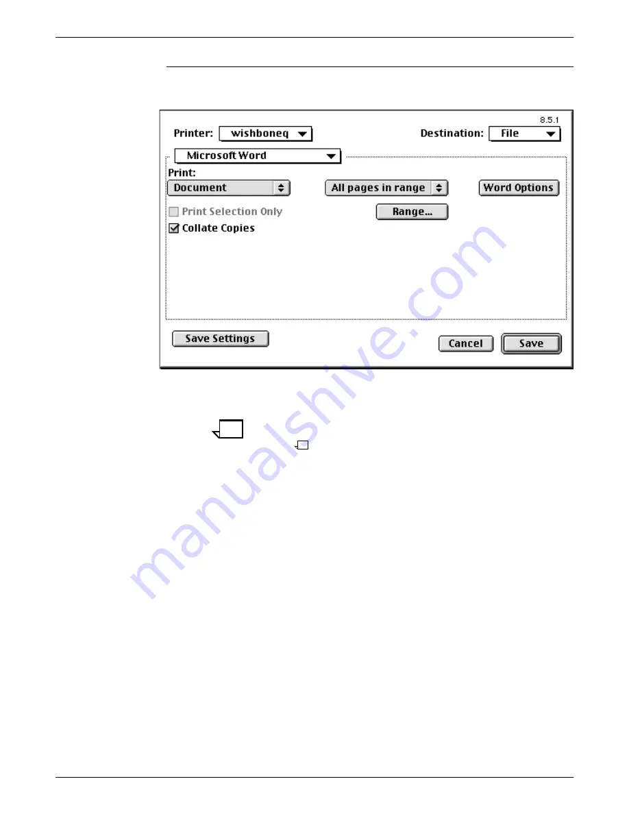 Xerox DocuPrint Network Printer Series Guide Client Manual Download Page 93