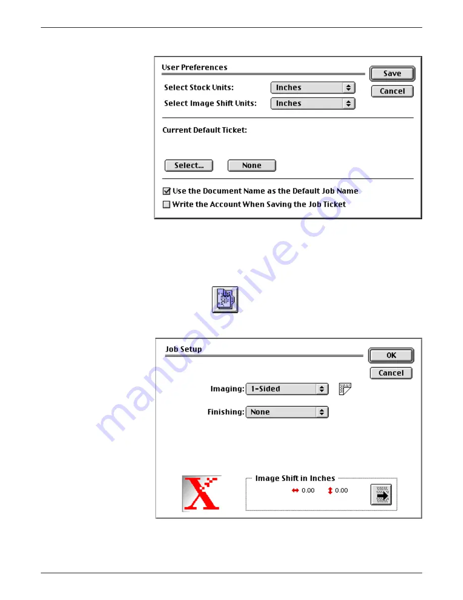 Xerox DocuPrint Network Printer Series Guide Client Manual Download Page 103