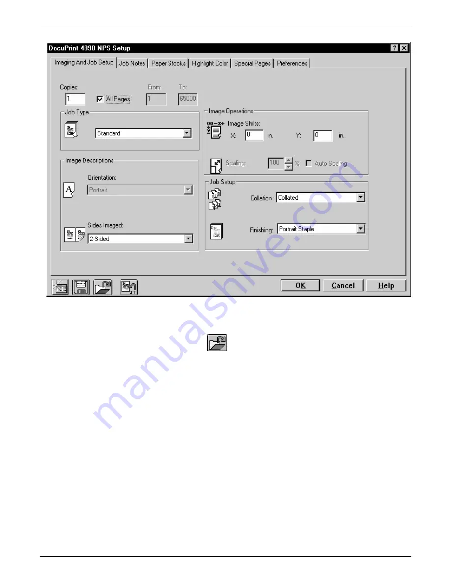 Xerox DocuPrint Network Printer Series Guide Client Manual Download Page 147